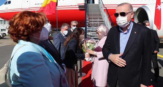 Cumhurbaşkanı Erdoğan Brüksel’de