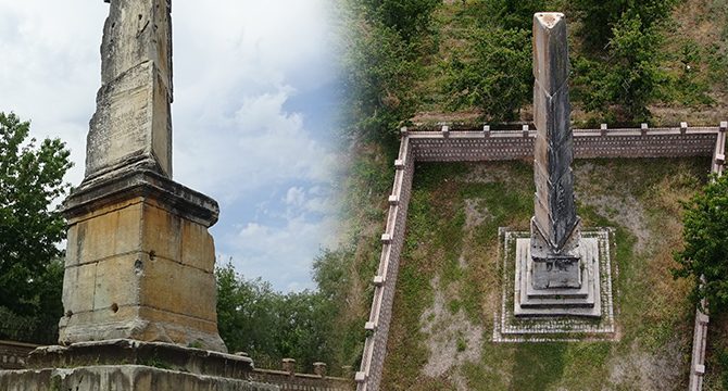 Roma dönemine ait anıt mezar 2 bin yıldır ayakta