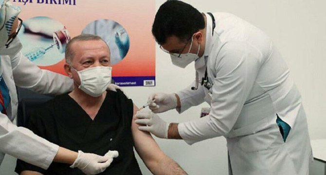 Cumhurbaşkanı Erdoğan olduğu 'üç aşının' detayını açıkladı