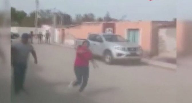Kadın belediye başkanı adayına silahlı saldırı