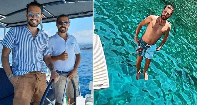 Danilo şef göğsündeki dövmeyle dikkat çekti