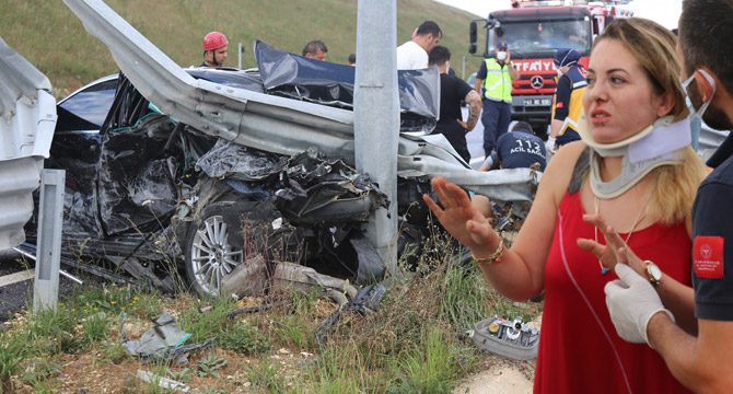 Kuzey Marmara Otoyolu’nda feci kaza: İş insanı hayatını kaybetti