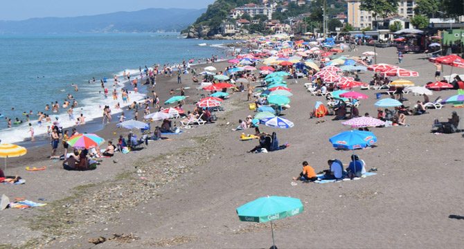 Karadeniz’in sıcaklığı Bodrum ve Marmaris'i geçti