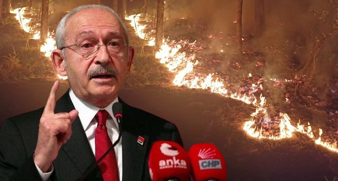 Türkiye'nin dört bir yanını küle çeviren yangınlar için Kılıçdaroğlu'ndan flaş öneri