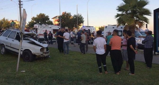 Kahramanmaraş'ta ambulans kazası! 1 ölü, 3 yaralı
