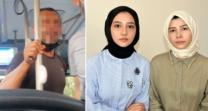 İki kız kardeşe otobüste taciz ve saldırı iddiası