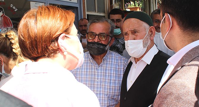 Akşener'den vatandaşa, 'Haram olsun' tepkisi