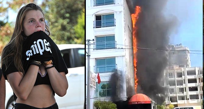 Antalya’da otelde yangın çıktı, müşteriler tahliye edildi