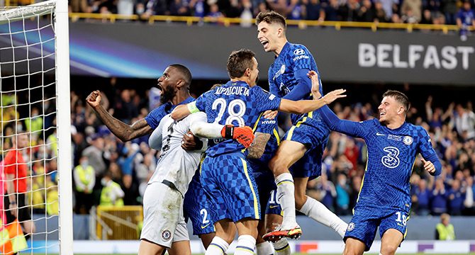 UEFA Süper Kupa Chelsea’nin
