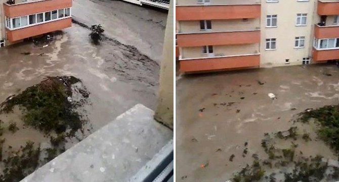 HES patladı ilçe sular altında kaldı: 1 ölü