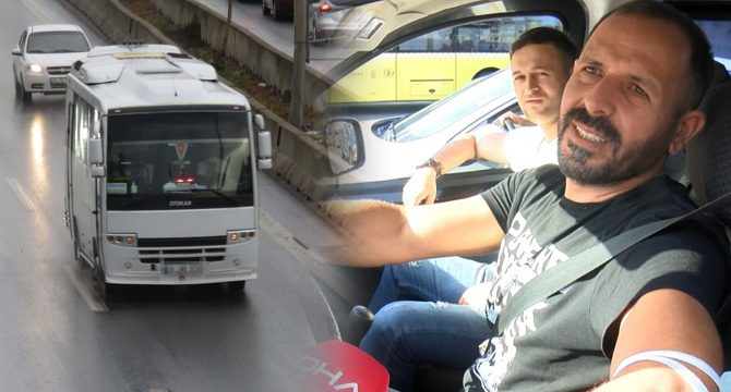 İstanbul'da sürücülerin yeni kâbusu: Çakarlı minibüsler