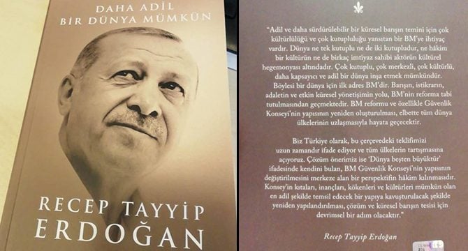 Cumhurbaşkanı Erdoğan kitap yazdı