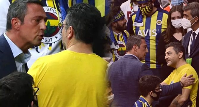 Ali Koç ve Fenerbahçe taraftarı arasında gerilim!