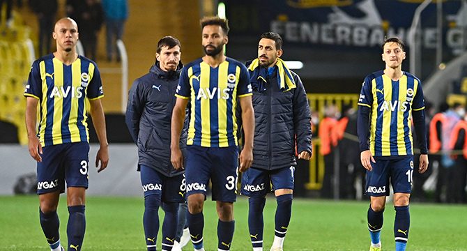 Fenerbahçe 2 maçta 6 puan kaybetti