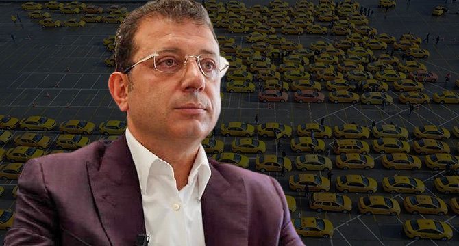 İBB Başkanı Ekrem İmamoğlu'dan taksi açıklaması