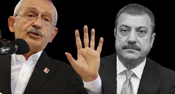 Kemal Kılıçdaroğlu'ndan Merkez Bankası Başkanı Kavcıoğlu'na ihanet suçlaması