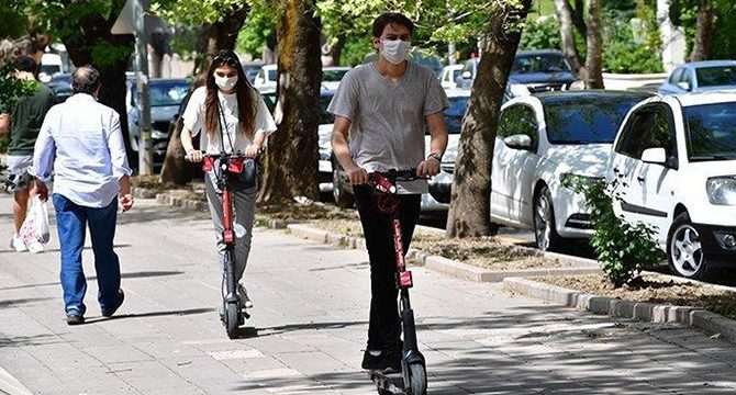 İstanbul'da elektrikli scooterlara yönelik denetim