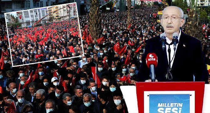 CHP'nin Mersin mitingine kaç kişi katıldı? Vali'nin iddiasına sert yanıt!