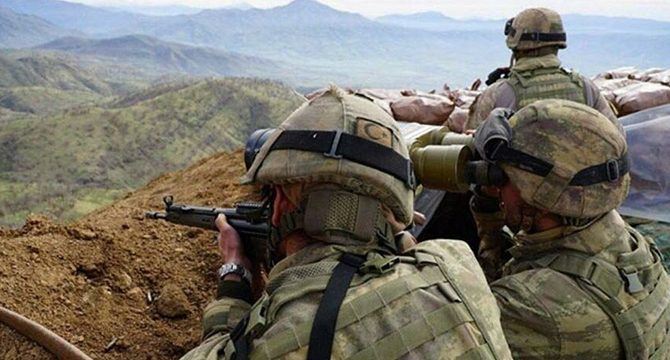 MSB: 4 PKK/YPG'li terörist, etkisiz hale getirildi