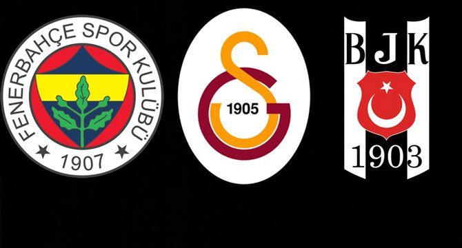 Fenerbahçe, Beşiktaş ve Galatasaray'dan anlamlı maç