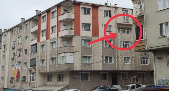 Babasından dayak yiyen kız 4’üncü kattan atladı