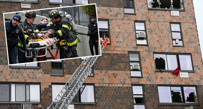 Facia: 19 katlı apartmanda çıkan yangında 9’u çocuk 19 kişi öldü!