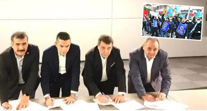 Sabaha karşı imzalar atıldı: Yüzde 57 zam!