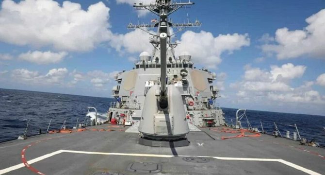 Güney Çin Denizi’ndeki ABD gemisi tansiyonu yükseltti