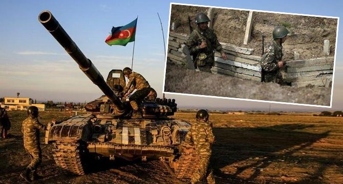 Ermenistan Azerbaycan mevzilerine ateş açtı