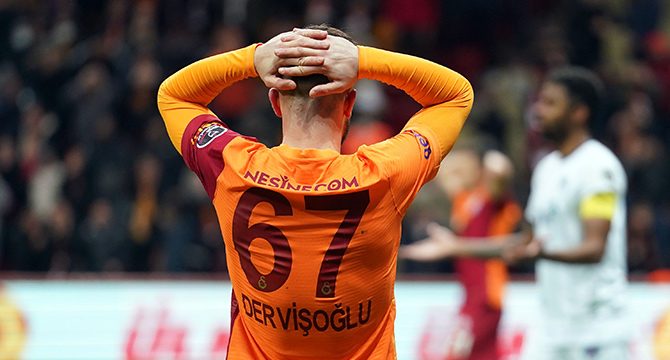 Galatasaray’ın galibiyet hasreti 3 maça çıktı