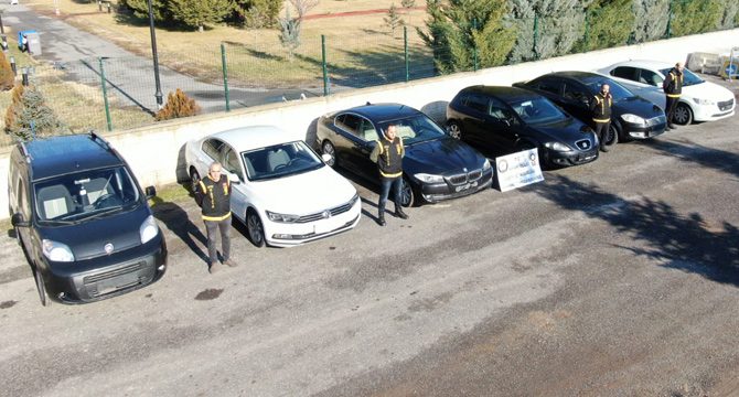 'Change' otolarla 1,5 milyon liralık vurguna polis engeli