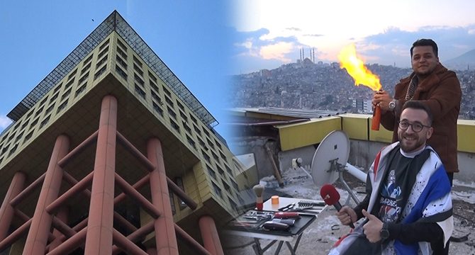 Dünyanın "en saçma binası"na saç tıraşlı veda