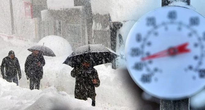 Kar etkisini artırıyor: Bugün daha da soğuk olacak!