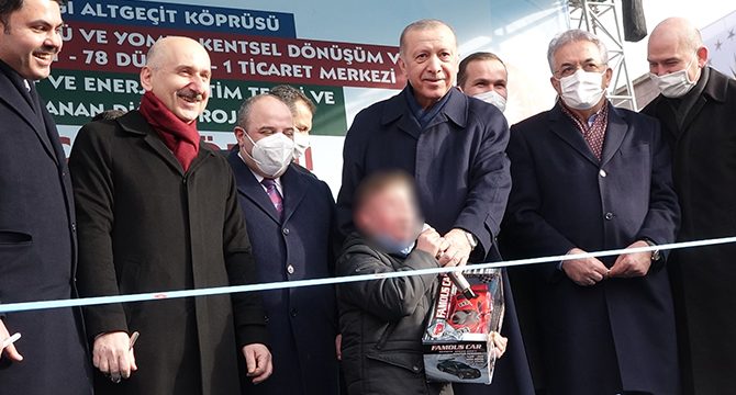 Çocuk ‘Hain Kılıçdaroğlu’ dedi, Erdoğan güldü
