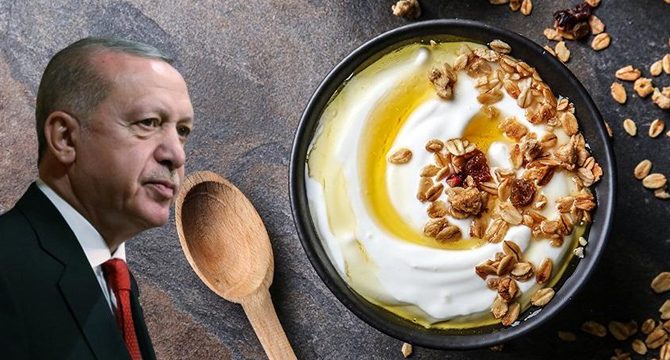 Siyasetin gündemi Erdoğan’ın manda yoğurtlu tarifi