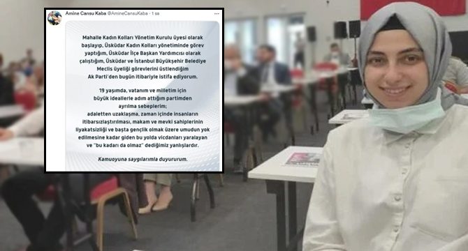 'Bu kadarı da olmaz!' diyerek AKP'den istifa etti
