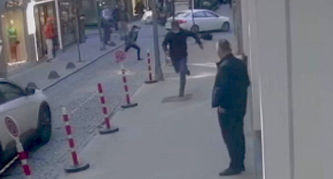 Nişantaşı'nda sokak ortasında silahlı saldırı