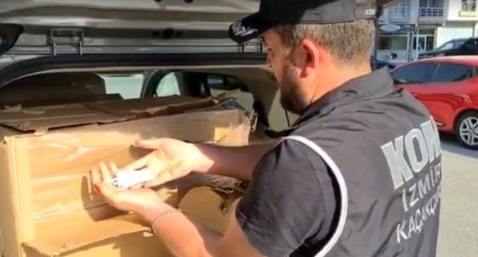 Sigara kaçakçılarına operasyon: 4 milyonu aşkın makaron ele geçirildi