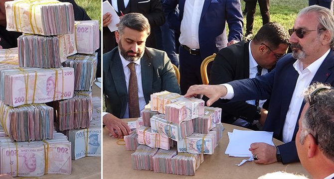 Herkesin konuştuğu düğün: Damada 4 milyon TL, geline kilolarca altın