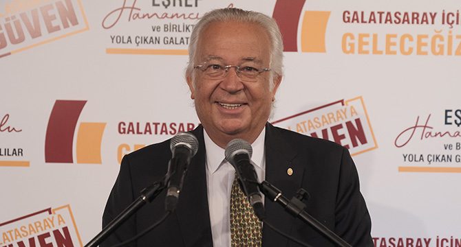 Galatasaray başkan adayı Eşref Hamamcıoğlu'nun listesi belli oldu
