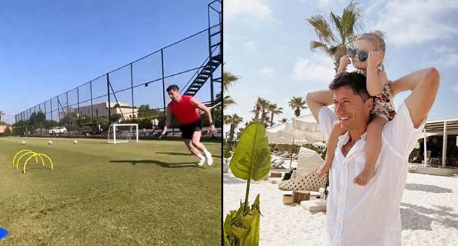 Lewandowski tatil için Türkiye'yi seçti