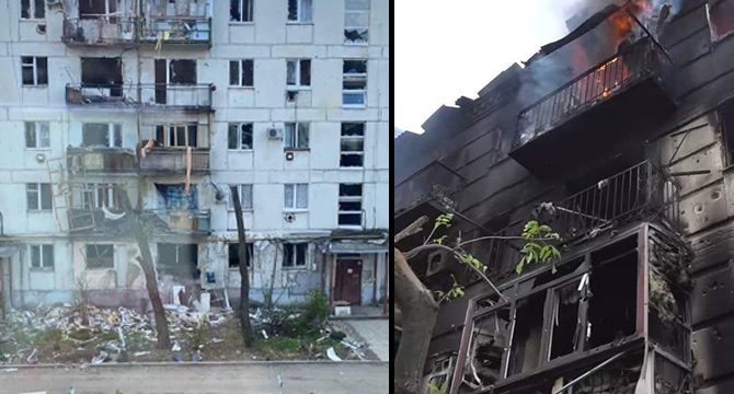 Rusya, Luhansk'ı vurdu: 13 ölü