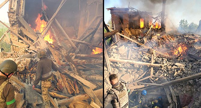 Rusya-Ukrayna savaşı: Okul binasını vurdular… Çok sayıda ölü ve yaralı var