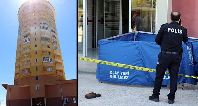 Polisi görünce 10’uncu kattan atlayan uyuşturucu şüphelisi öldü!