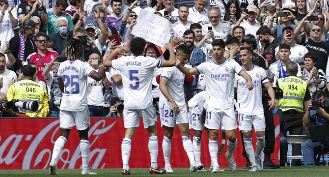 Real Madrid, 35. kez şampiyon oldu