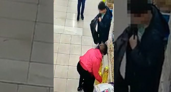 Çocuklardan akılalmaz yağ hırsızlığı!