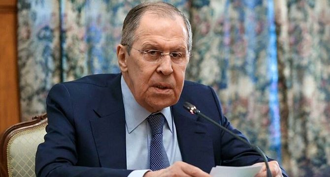 Lavrov: Batı Rusya'ya topyekun savaş ilan etti