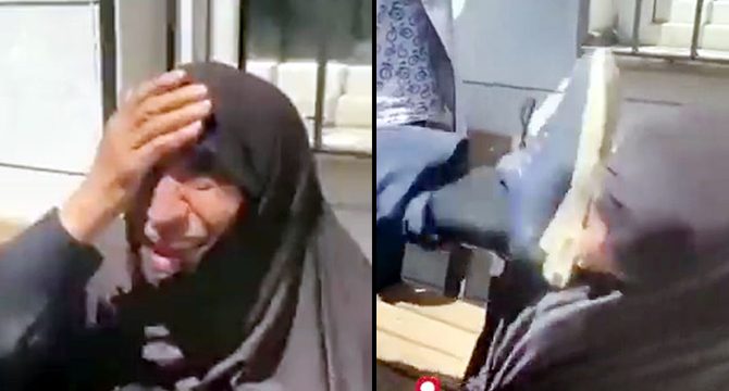 Suriyeli kadına tekme atan şüpheliye gözaltı