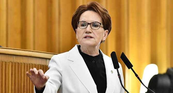 Akşener: Sığınmacı sorununun çözüleceği yer TBMM'dir