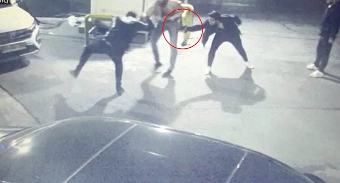 Şişli'de bar önündeki cinayet kamerada: 5 kişi gözaltına alındı